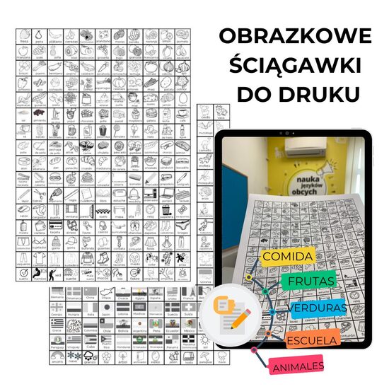 OBRAZKOWE ściągawki do druku (PDF)